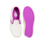 Tennis Slip On para niña color morado