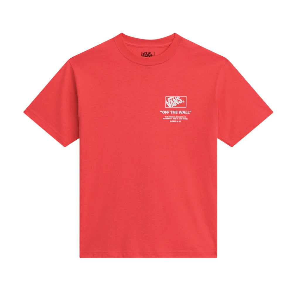 Camiseta Stockpi para hombre color rojo