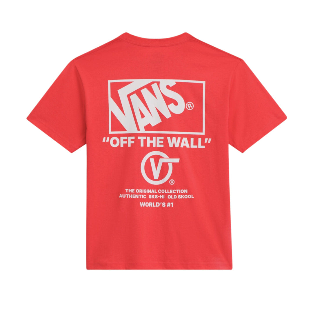 Camiseta Stockpi para hombre color rojo
