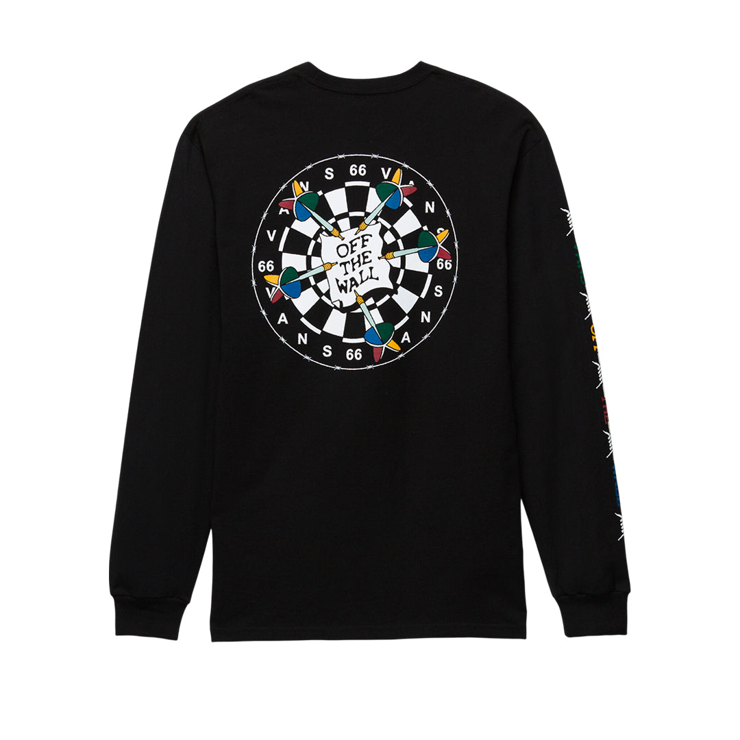 Camiseta Dart para hombre color negro