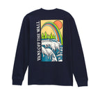 Camiseta P Vibes para hombre color azul