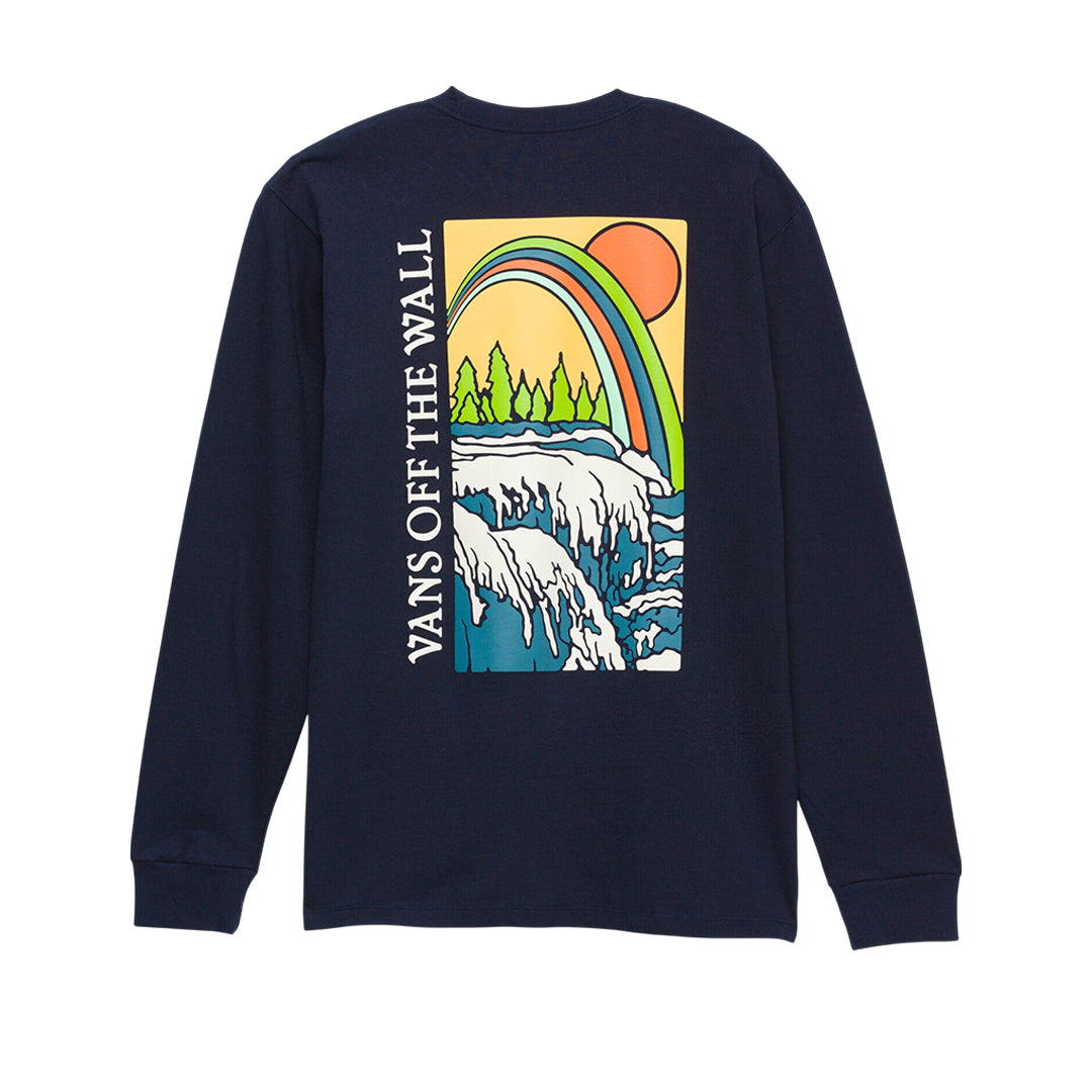 Camiseta P Vibes para hombre color azul