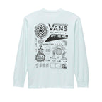 Camiseta manga larga Scar para hombre color celeste