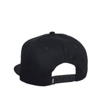 Gorra plana Dna Snap unisex color negro
