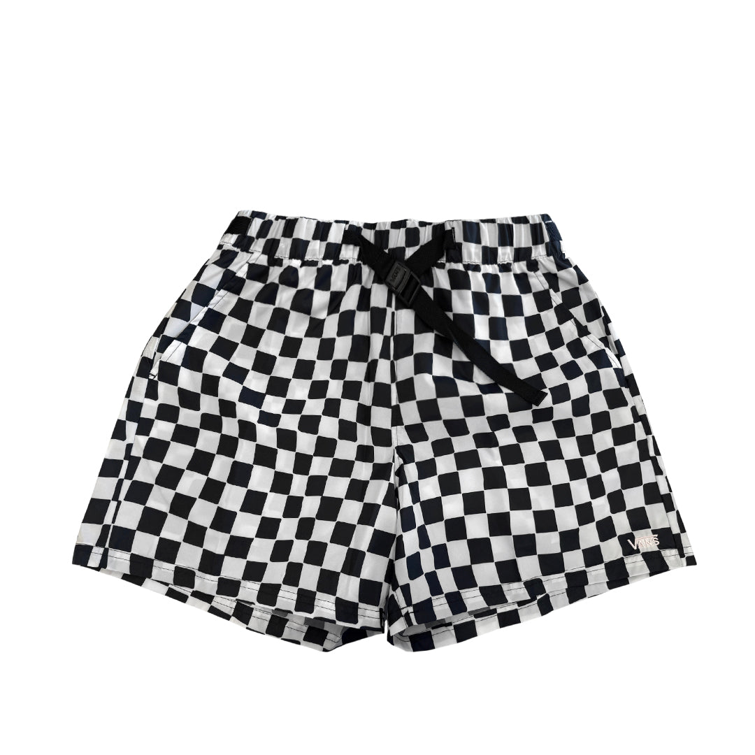Short Check WM para mujer color negro y blanco