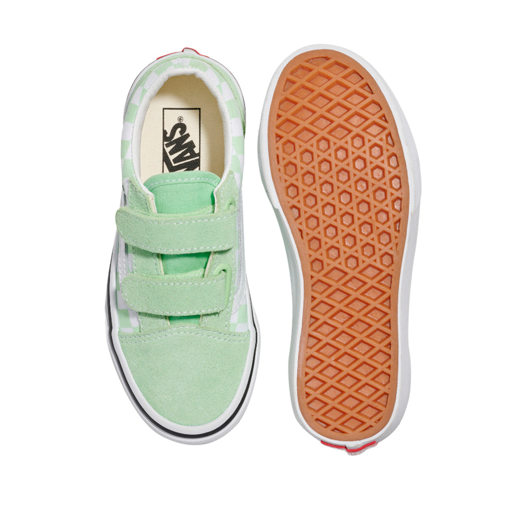 Tennis Old Skool para niño color verde