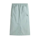 Falda Parachut para mujer color gris