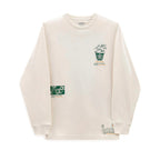 Camiseta We Grow para hombre color blanco y verde