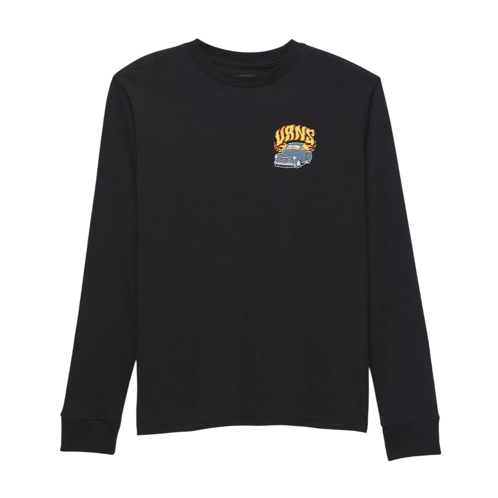 Camiseta Fire para hombre color negro