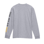 Camiseta Old Flor para hombre color gris