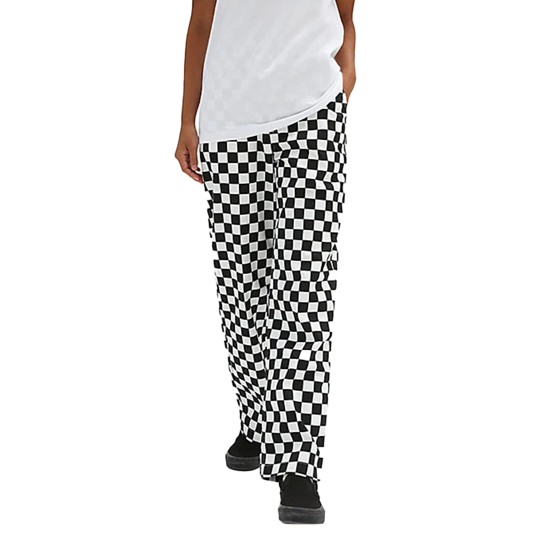 Pantalón Chino para mujer color negro y blanco