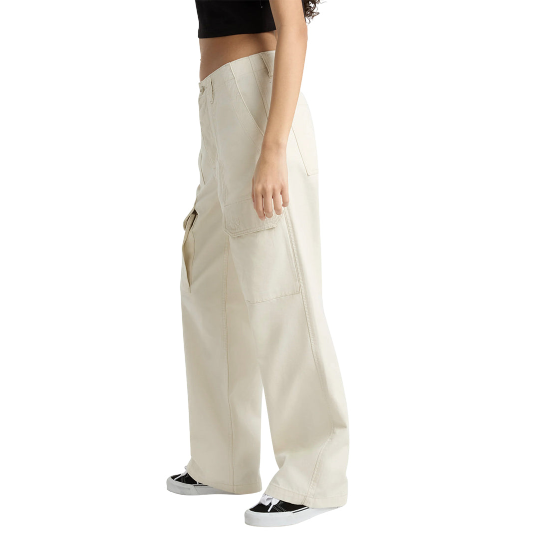 Pantalón casual Arroyo para mujer color rosado