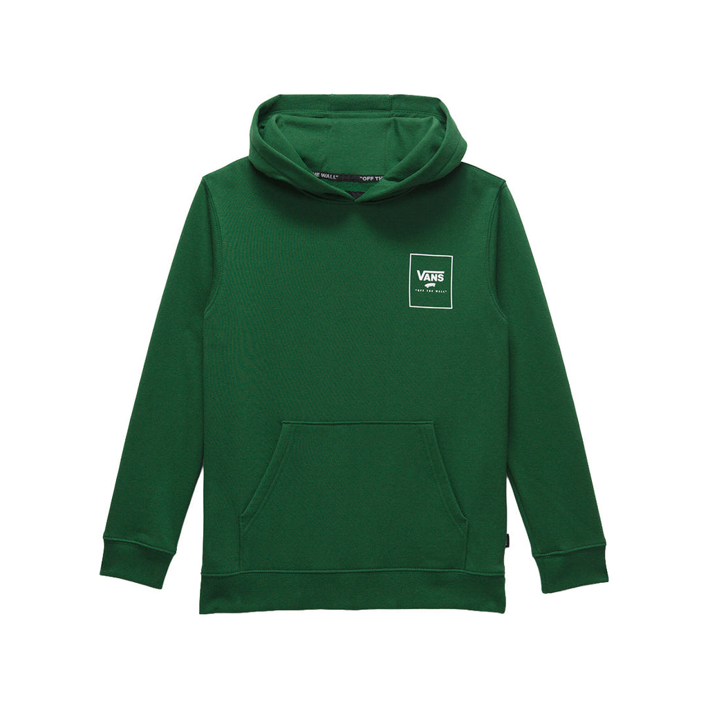 Sudadera Box Back para hombre color verde