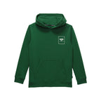 Sudadera Box Back para hombre color verde