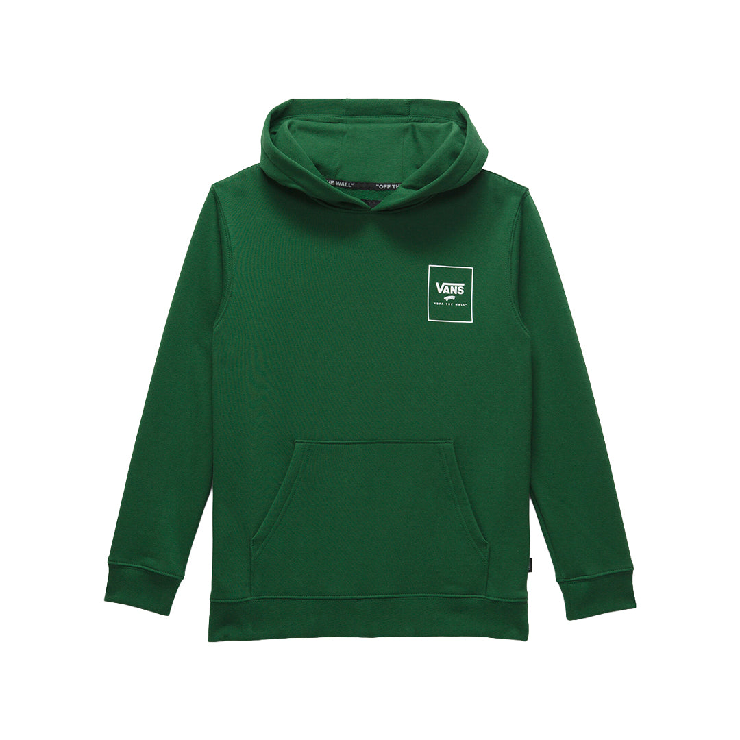 Sudadera Box Back para hombre color verde