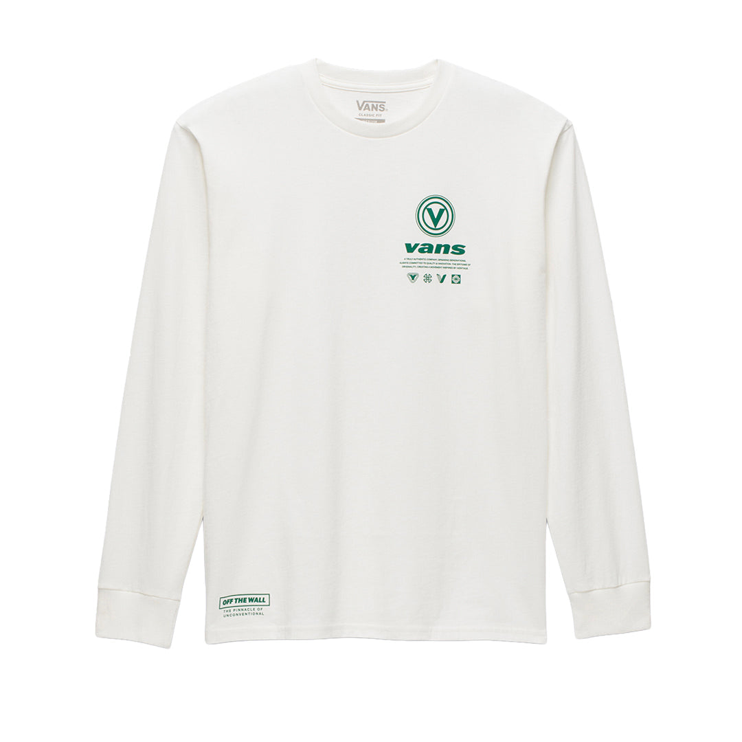 Camiseta Spaning para hombre color blanco y verde