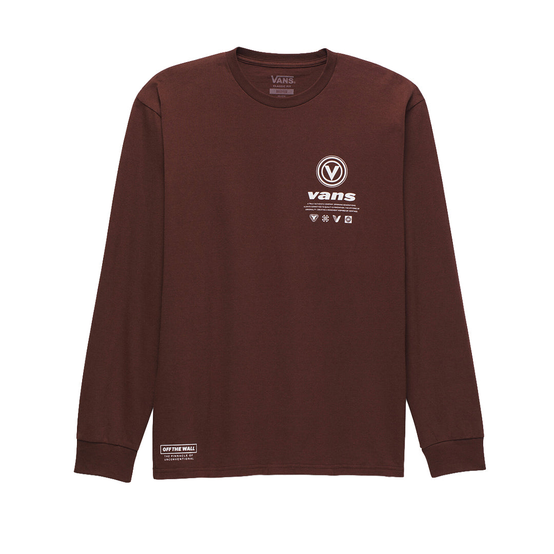 Camiseta Spaning para hombre color café