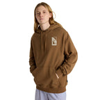 Sudadera Box para hombre color café
