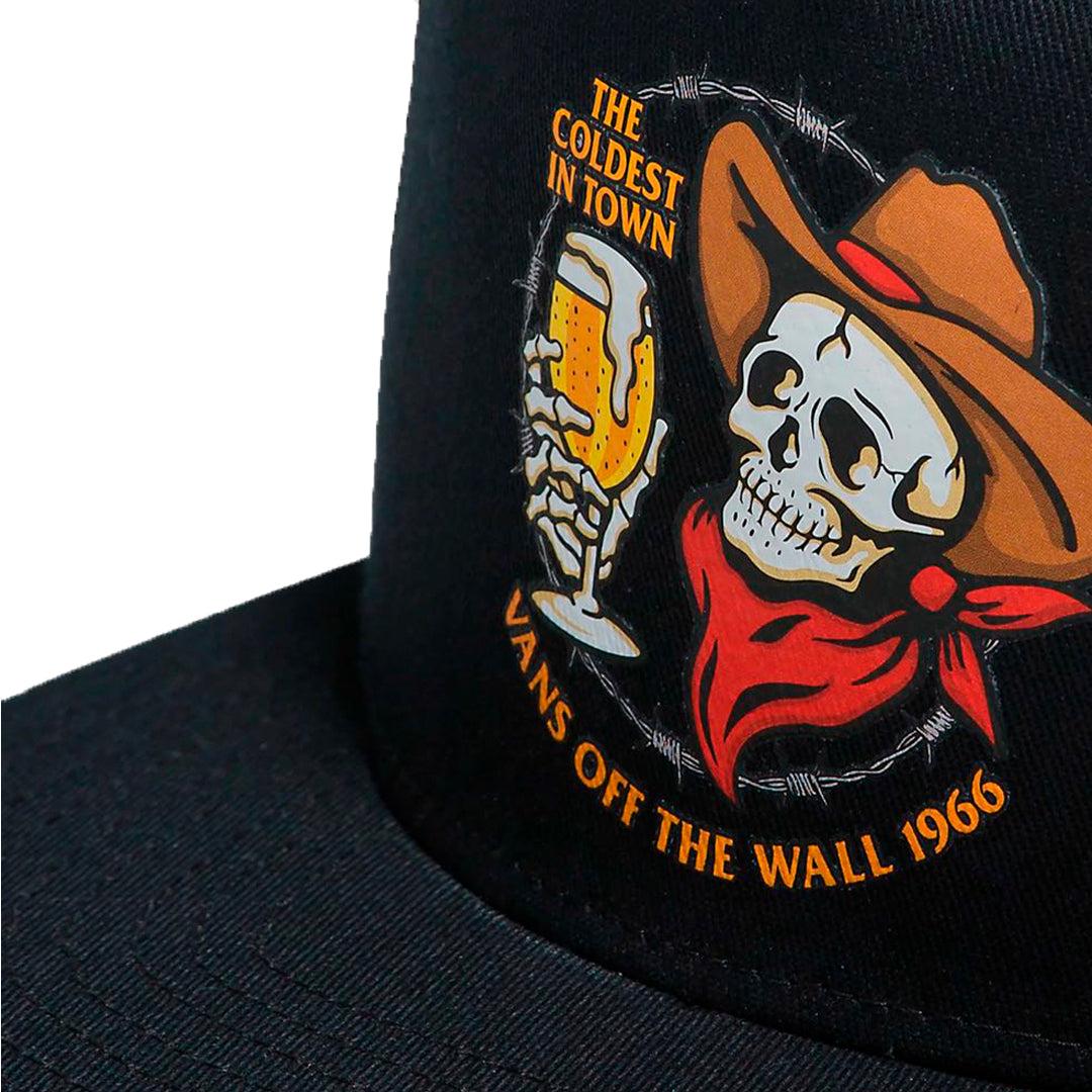 Gorra Towm unisex color negro