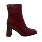 Botas de tacón Lizette para mujer color vino