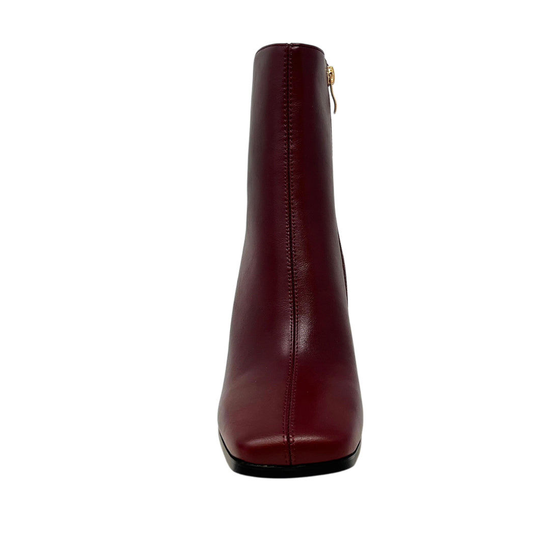 Botas de tacón Lizette para mujer color vino