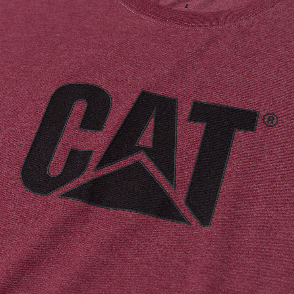 Camiseta Caterpillar para hombre color rojo