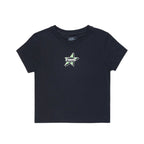 Camiseta Star para mujer color negro