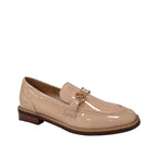 Mocasines Alina para mujer color nude